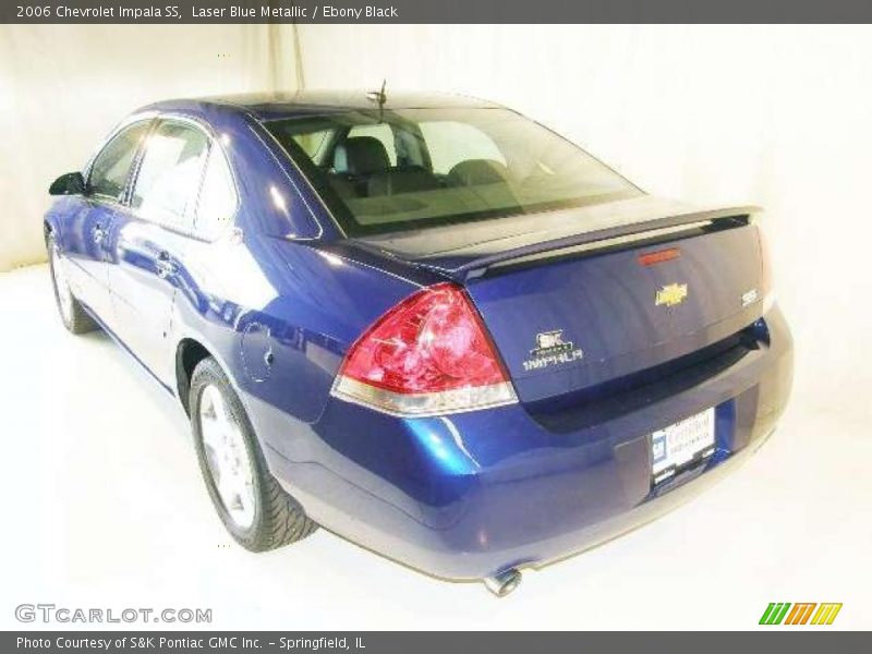 Laser Blue Metallic / Ebony Black 2006 Chevrolet Impala SS