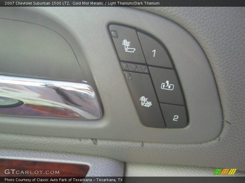 Gold Mist Metallic / Light Titanium/Dark Titanium 2007 Chevrolet Suburban 1500 LTZ