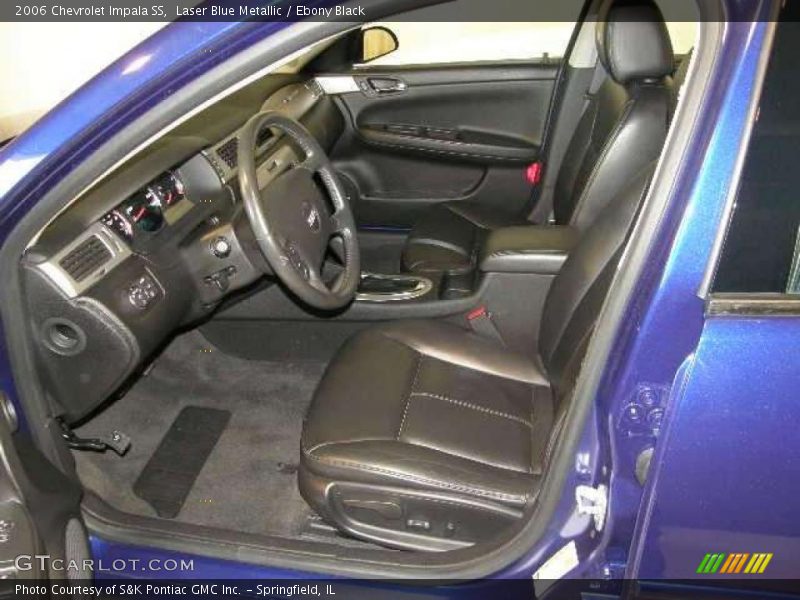 Laser Blue Metallic / Ebony Black 2006 Chevrolet Impala SS