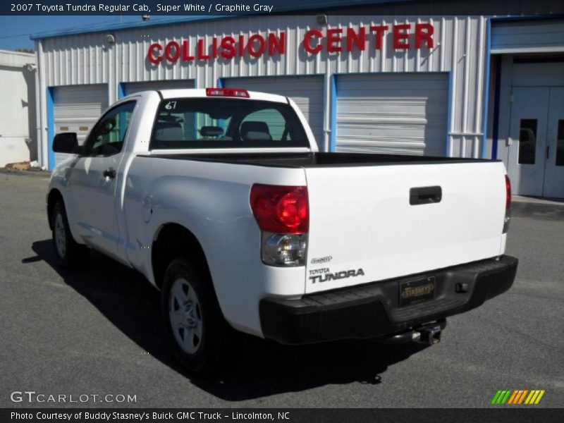 Super White / Graphite Gray 2007 Toyota Tundra Regular Cab