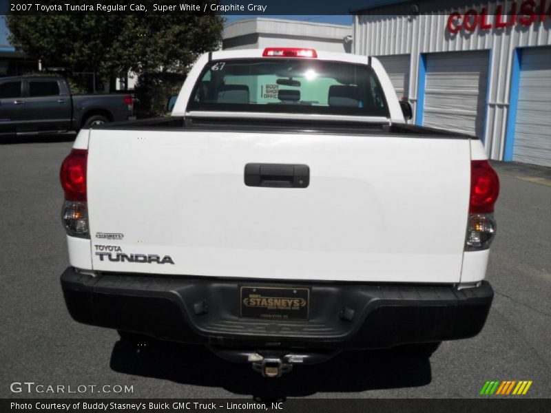 Super White / Graphite Gray 2007 Toyota Tundra Regular Cab