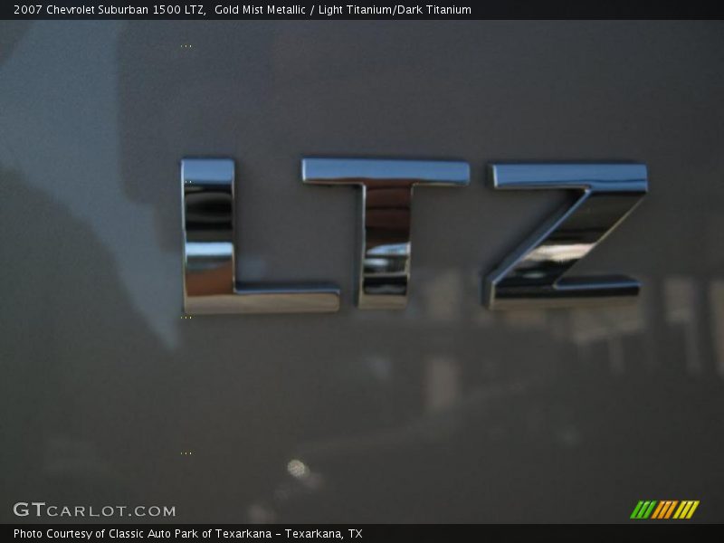 Gold Mist Metallic / Light Titanium/Dark Titanium 2007 Chevrolet Suburban 1500 LTZ