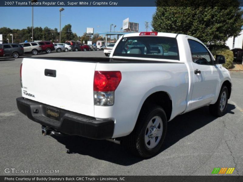Super White / Graphite Gray 2007 Toyota Tundra Regular Cab