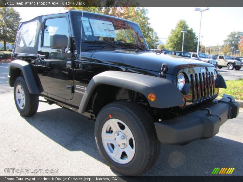  2011 Wrangler Sport 4x4 Black