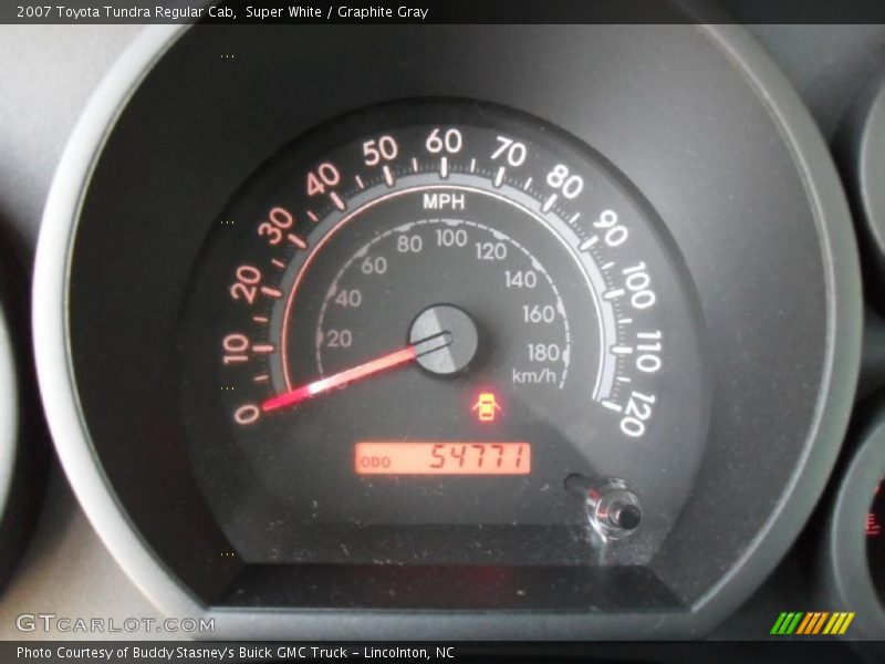 Super White / Graphite Gray 2007 Toyota Tundra Regular Cab