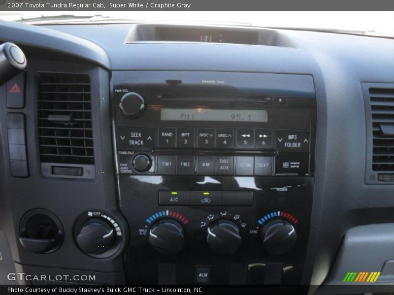 Super White / Graphite Gray 2007 Toyota Tundra Regular Cab
