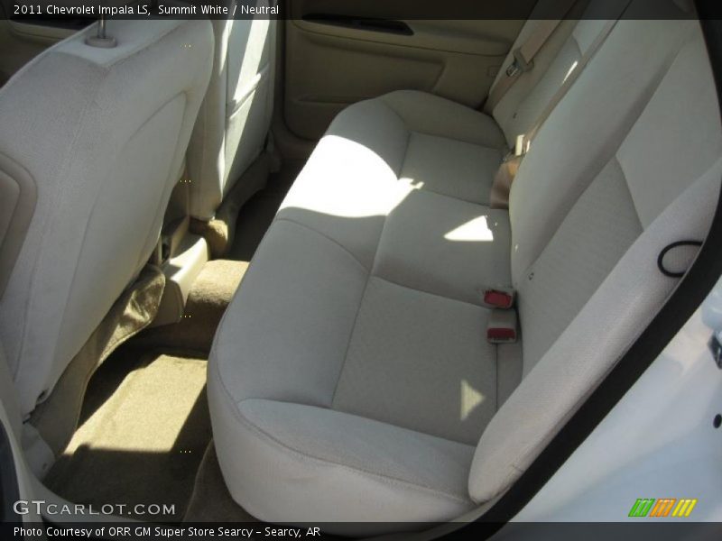 Summit White / Neutral 2011 Chevrolet Impala LS