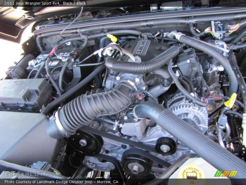  2011 Wrangler Sport 4x4 Engine - 3.8 Liter OHV 12-Valve V6
