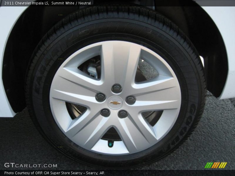 Summit White / Neutral 2011 Chevrolet Impala LS
