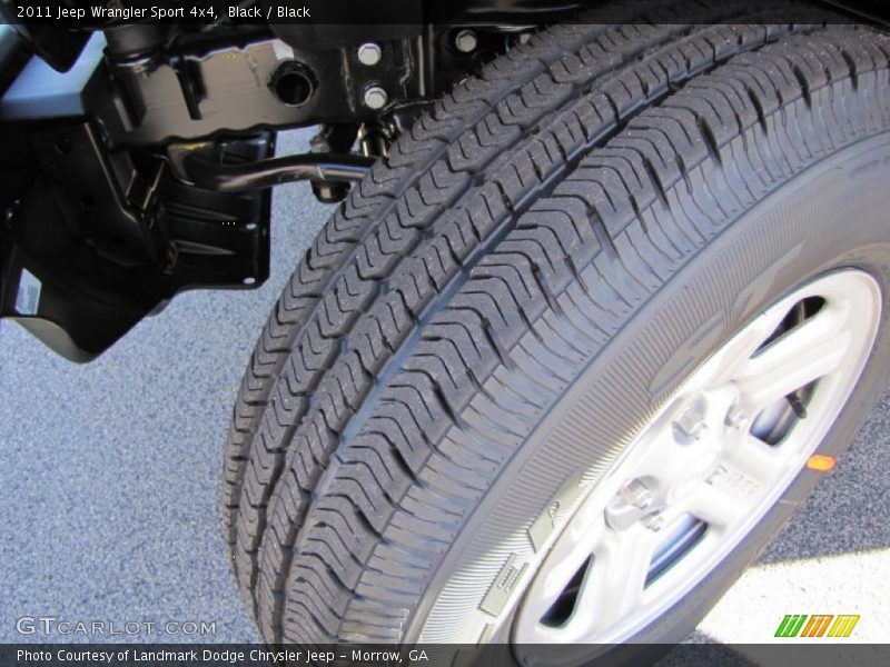 Black / Black 2011 Jeep Wrangler Sport 4x4