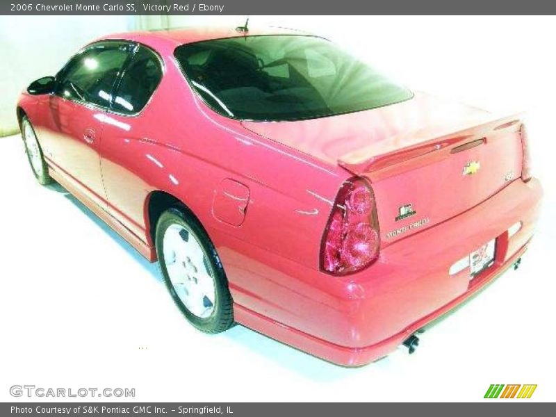 Victory Red / Ebony 2006 Chevrolet Monte Carlo SS