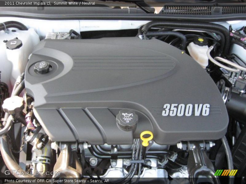 Summit White / Neutral 2011 Chevrolet Impala LS