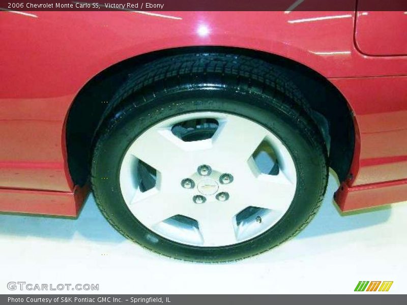 Victory Red / Ebony 2006 Chevrolet Monte Carlo SS