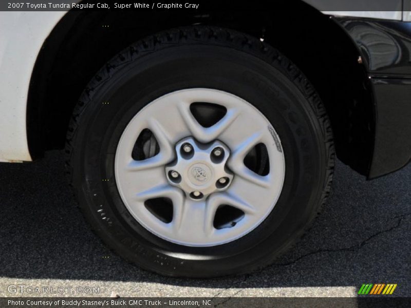 Super White / Graphite Gray 2007 Toyota Tundra Regular Cab