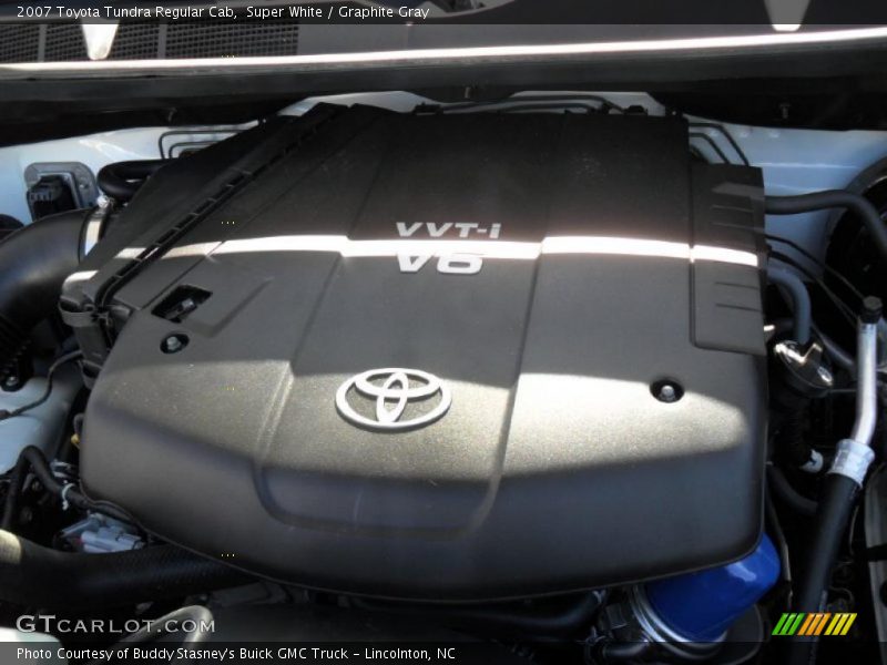 Super White / Graphite Gray 2007 Toyota Tundra Regular Cab