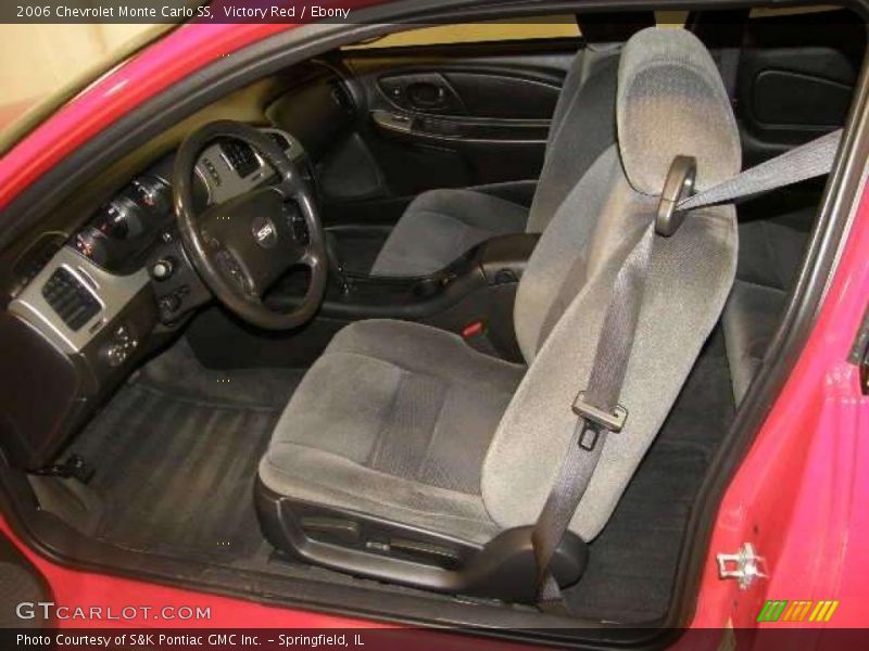 Victory Red / Ebony 2006 Chevrolet Monte Carlo SS