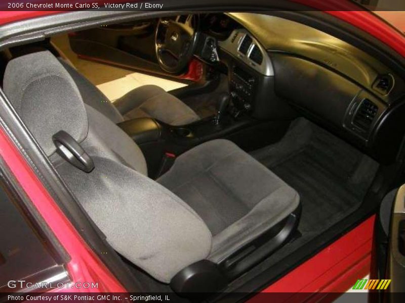 Victory Red / Ebony 2006 Chevrolet Monte Carlo SS