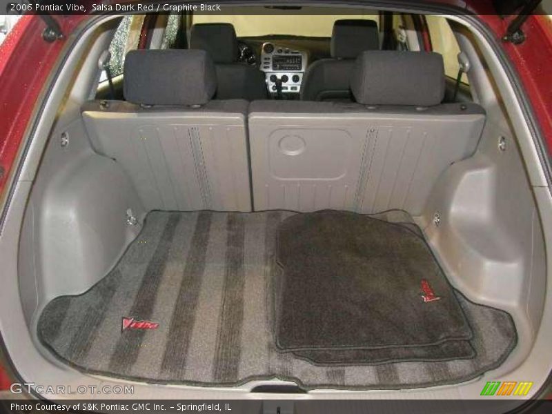 Salsa Dark Red / Graphite Black 2006 Pontiac Vibe
