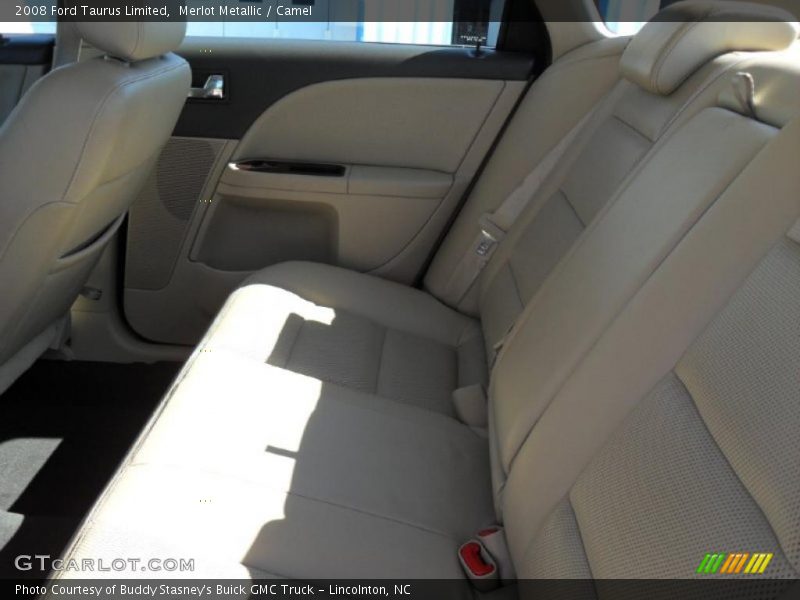 Merlot Metallic / Camel 2008 Ford Taurus Limited