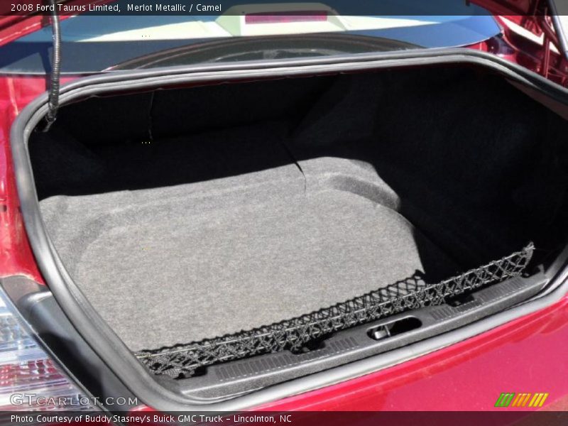 Merlot Metallic / Camel 2008 Ford Taurus Limited