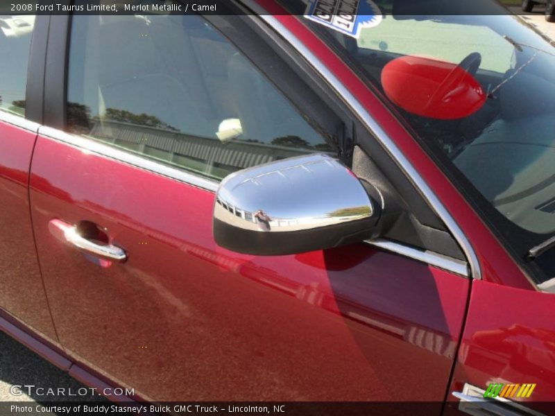 Merlot Metallic / Camel 2008 Ford Taurus Limited