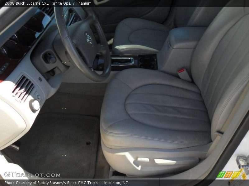 White Opal / Titanium 2008 Buick Lucerne CXL