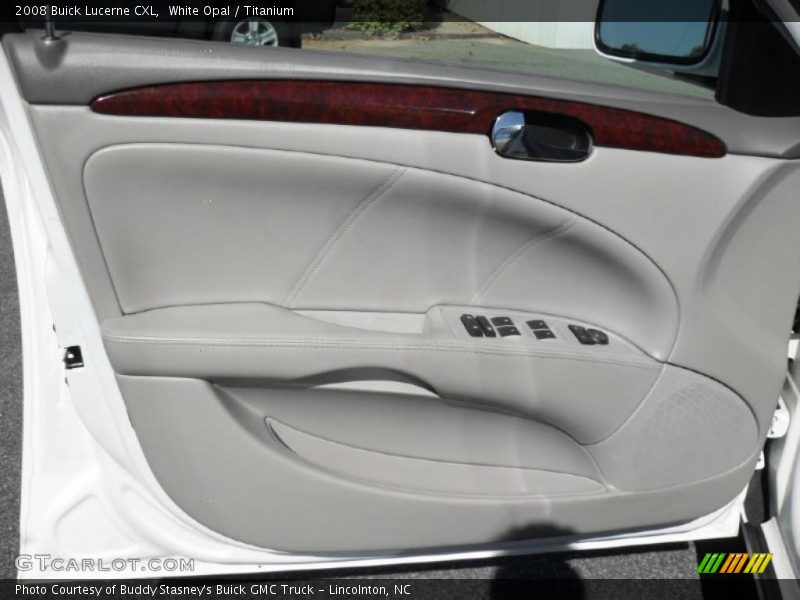 White Opal / Titanium 2008 Buick Lucerne CXL