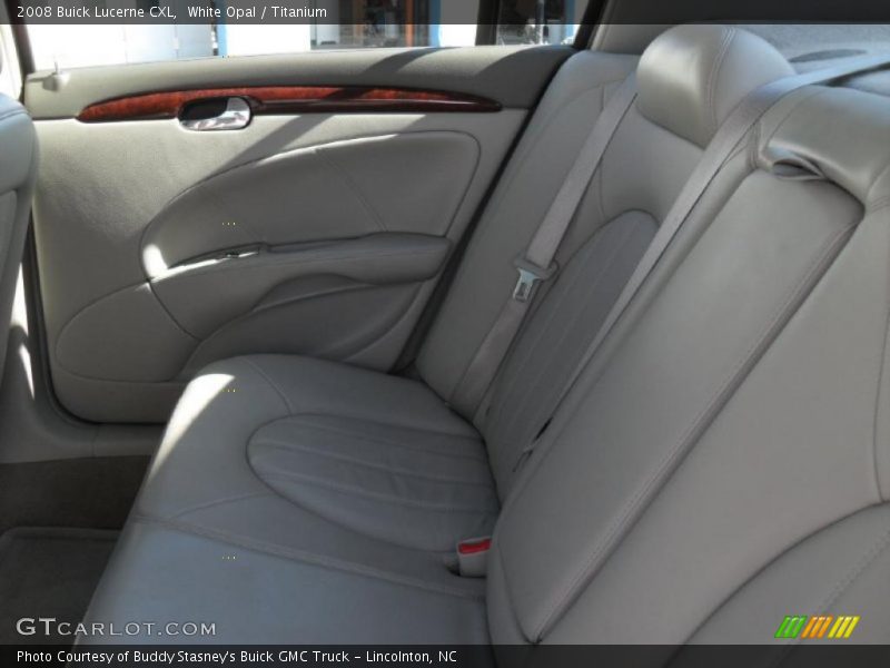 White Opal / Titanium 2008 Buick Lucerne CXL