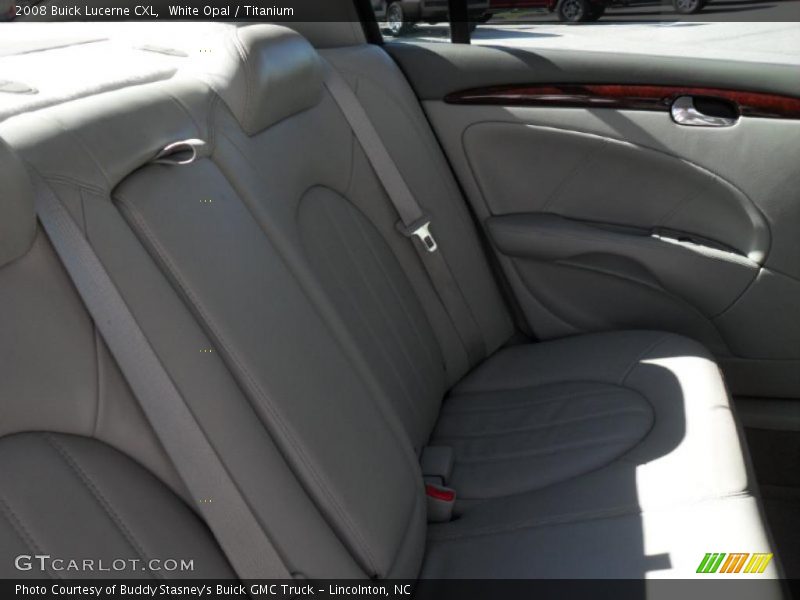 White Opal / Titanium 2008 Buick Lucerne CXL