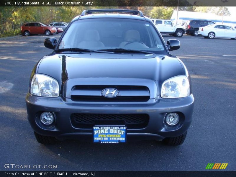 Black Obsidian / Gray 2005 Hyundai Santa Fe GLS