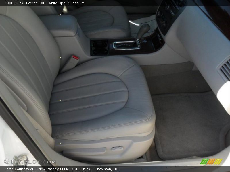 White Opal / Titanium 2008 Buick Lucerne CXL