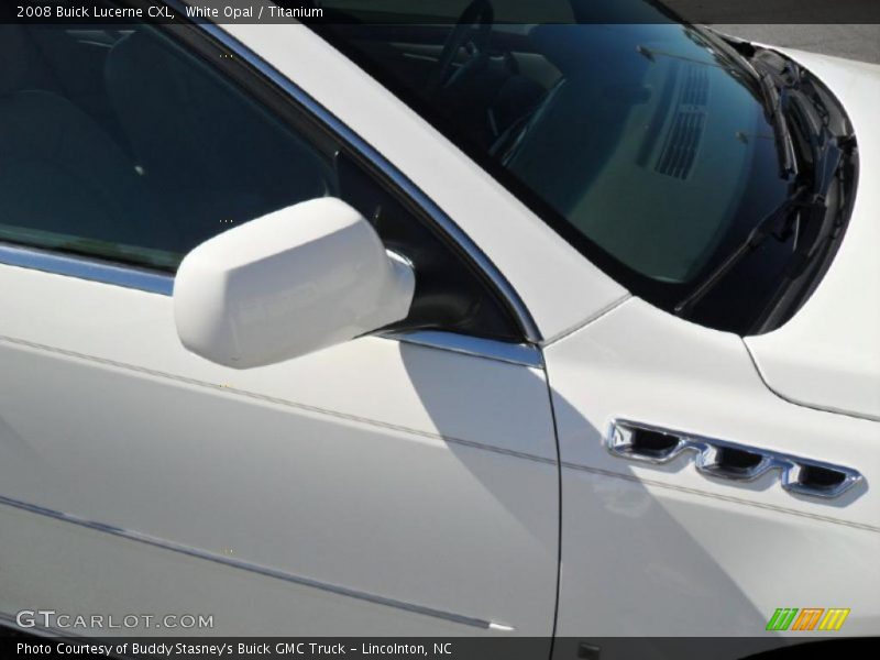 White Opal / Titanium 2008 Buick Lucerne CXL