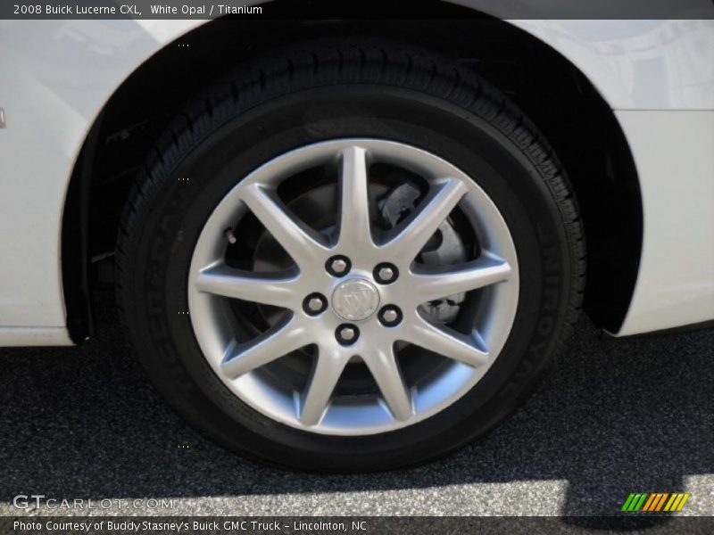 White Opal / Titanium 2008 Buick Lucerne CXL