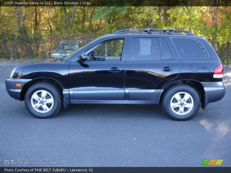 Black Obsidian / Gray 2005 Hyundai Santa Fe GLS