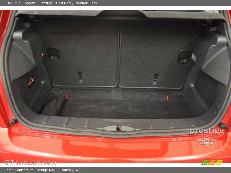 Chili Red / Panther Black 2006 Mini Cooper S Hardtop