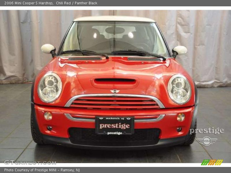 Chili Red / Panther Black 2006 Mini Cooper S Hardtop