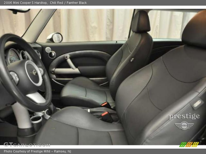Chili Red / Panther Black 2006 Mini Cooper S Hardtop