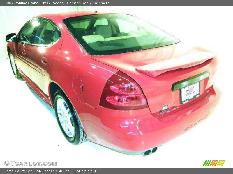 Crimson Red / Cashmere 2007 Pontiac Grand Prix GT Sedan