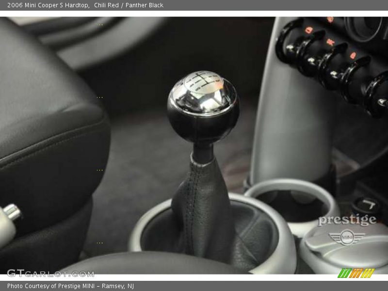 Chili Red / Panther Black 2006 Mini Cooper S Hardtop