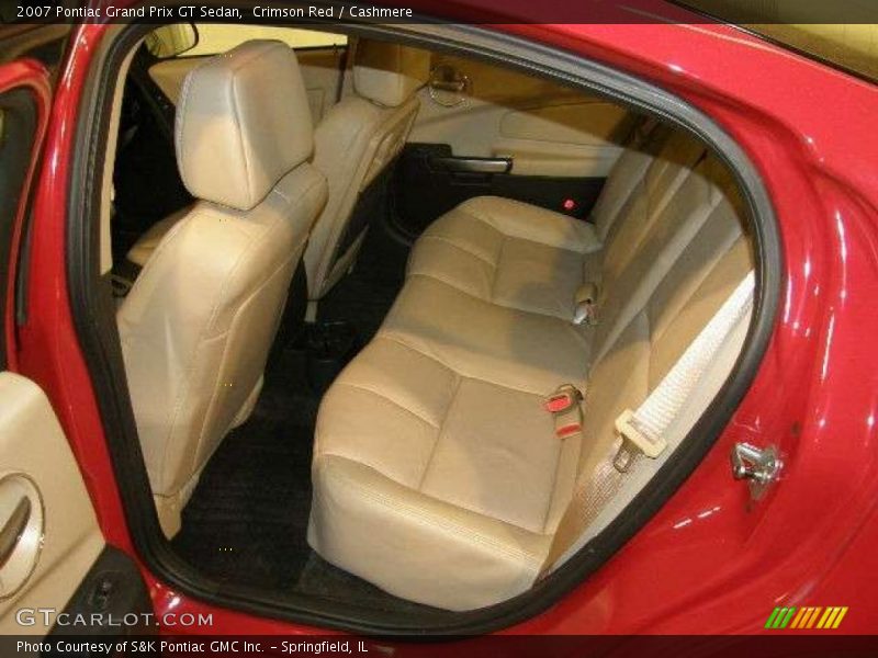 Crimson Red / Cashmere 2007 Pontiac Grand Prix GT Sedan