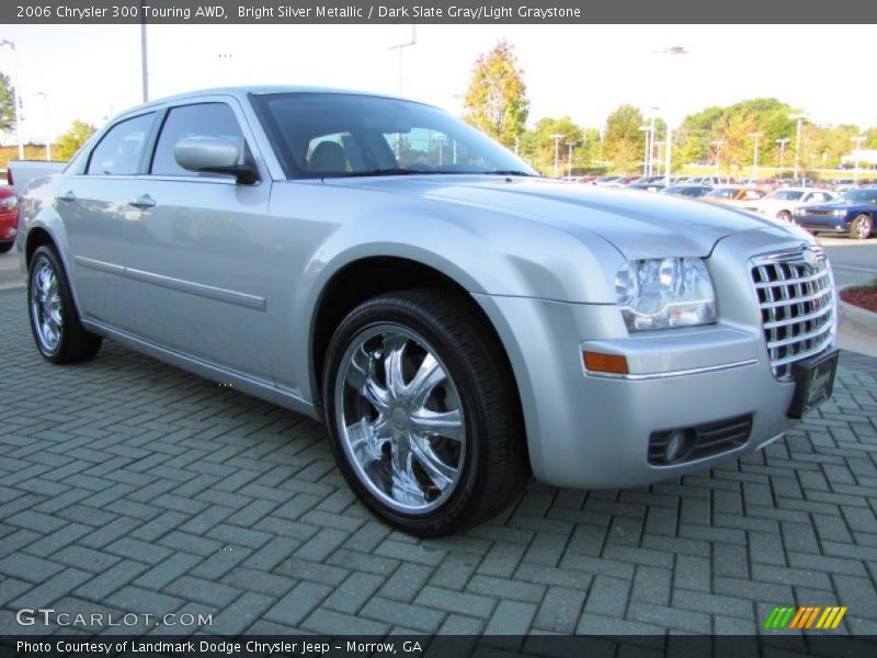 Bright Silver Metallic / Dark Slate Gray/Light Graystone 2006 Chrysler 300 Touring AWD