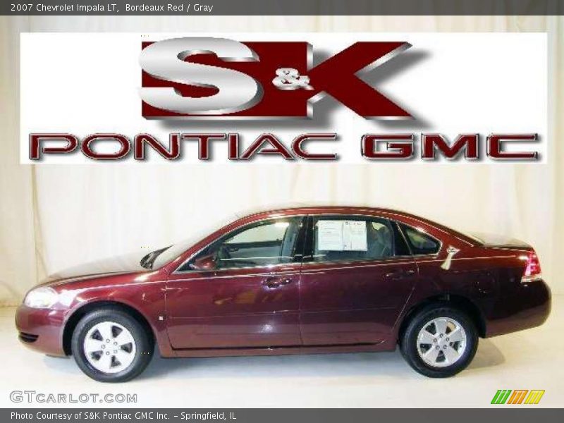 Bordeaux Red / Gray 2007 Chevrolet Impala LT
