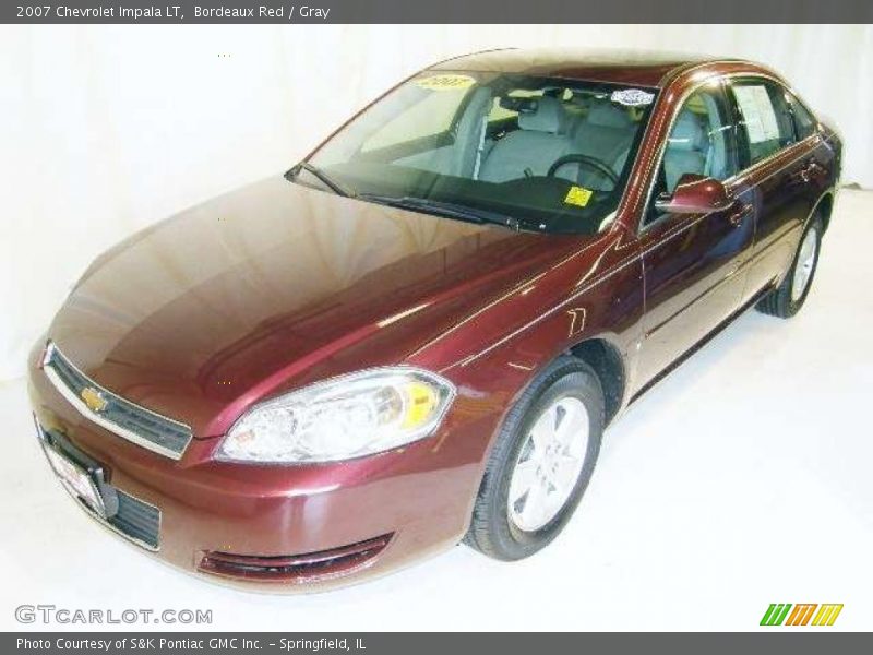 Bordeaux Red / Gray 2007 Chevrolet Impala LT
