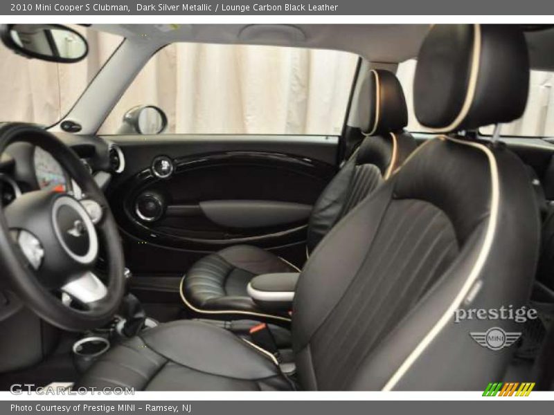 Dark Silver Metallic / Lounge Carbon Black Leather 2010 Mini Cooper S Clubman