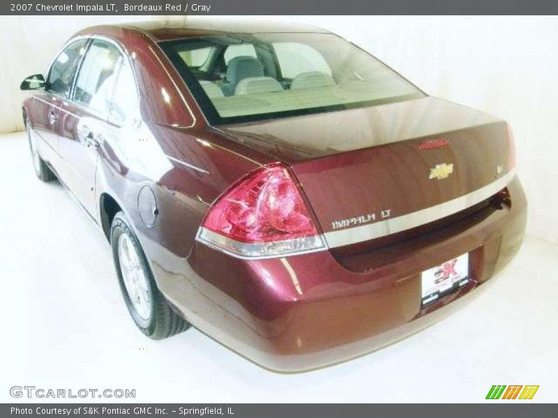 Bordeaux Red / Gray 2007 Chevrolet Impala LT