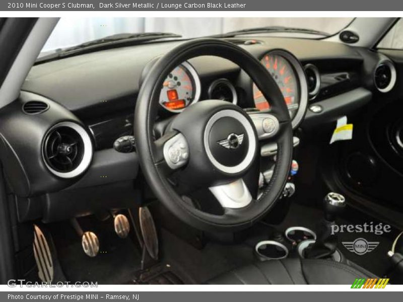 Dark Silver Metallic / Lounge Carbon Black Leather 2010 Mini Cooper S Clubman