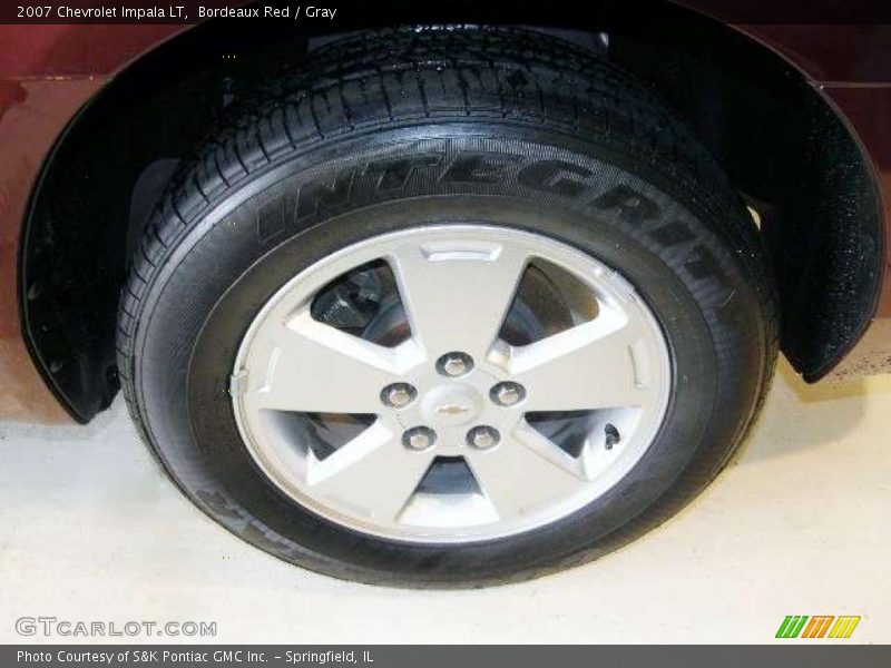 Bordeaux Red / Gray 2007 Chevrolet Impala LT