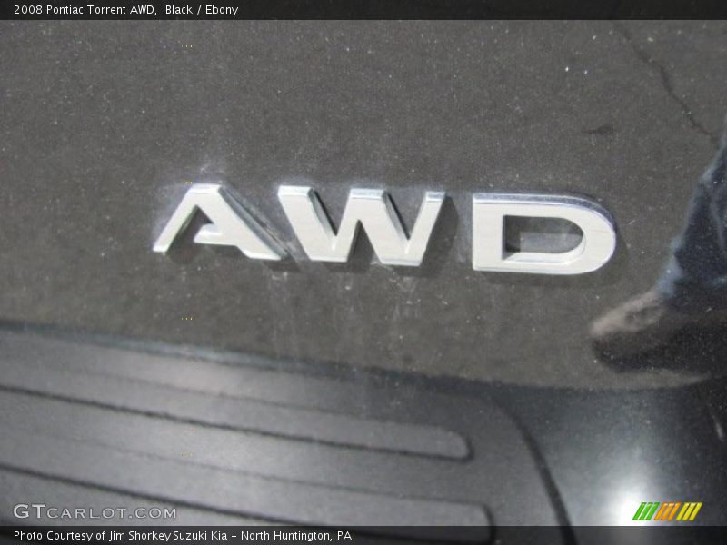 Black / Ebony 2008 Pontiac Torrent AWD