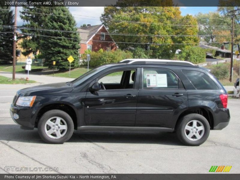Black / Ebony 2008 Pontiac Torrent AWD