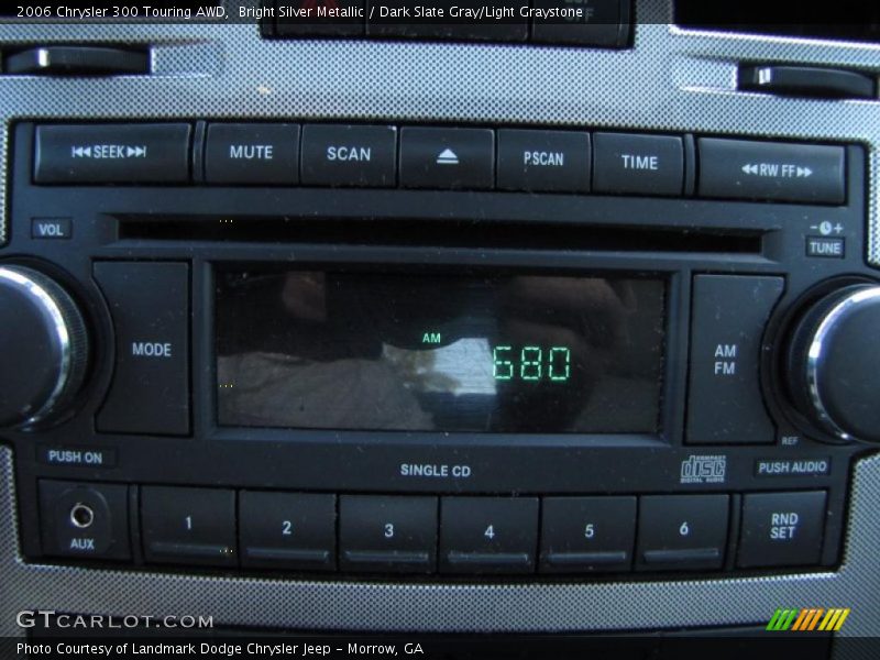 Bright Silver Metallic / Dark Slate Gray/Light Graystone 2006 Chrysler 300 Touring AWD